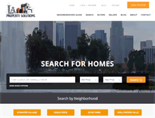 Tablet Screenshot of lapropertysolutions.com